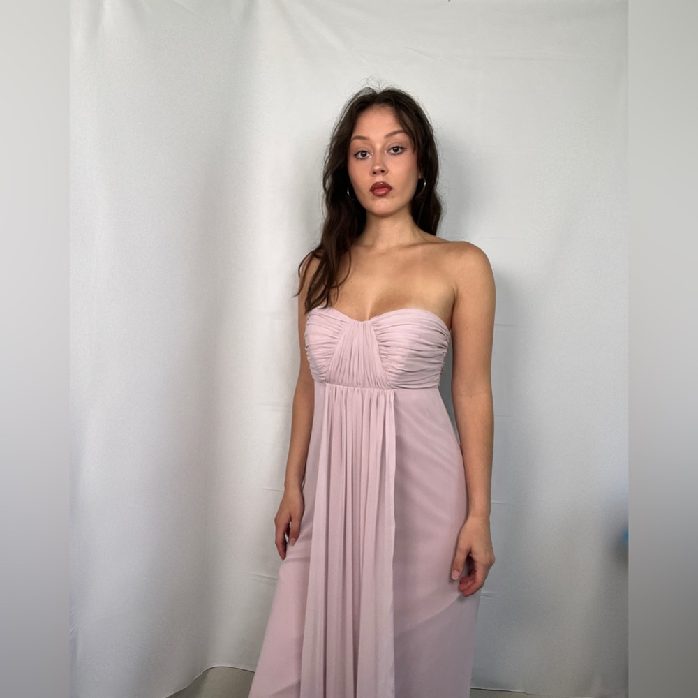 Beautiful mauve dress for wedding season!